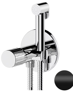 Гигиенический душ со смесителем Remer Celebrity CEC65WNO, черный матовый