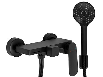 Смеситель для ванны Rea Berg Black matt B2040