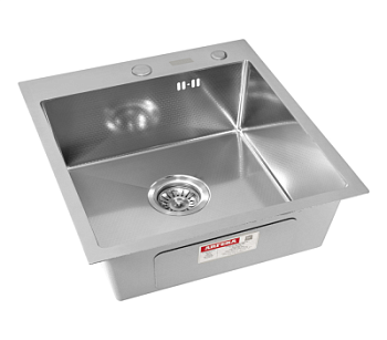 Мойка кухонная Arfeka Eco AR 450*450 satin decor (настольная)