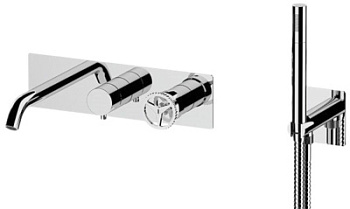 Смеситель для ванны Remer Chrono CH53D2