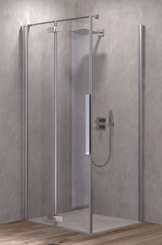 Душевая дверь Kolpa-San Polaris Fold D 100-L silver brill transparent 516190