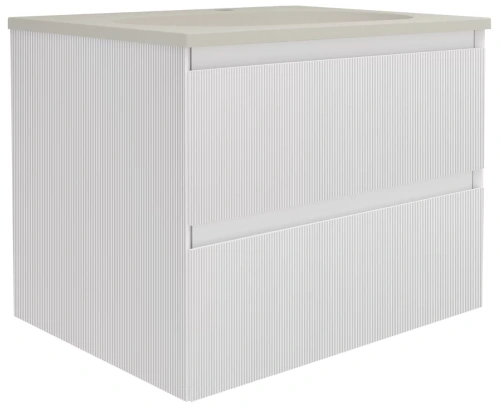 Тумба подвесная Vincea Welle 600 M.White Soft-touch VMC-2WL600MW