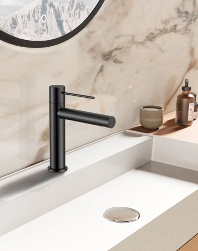 Смеситель для раковины Vincea Aspire VBF-4AS01MB