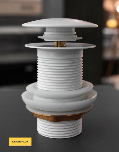 Донный клапан для раковины CeramaLux RD002MW без перелива