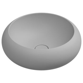 Раковина накладная 42 см GSG Ceramic Design Petra PELAV42033, Perla Matt