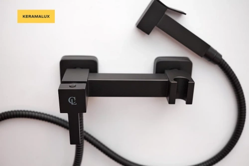 Гигиенический душ CeramaLux DBS/001 черный матовый