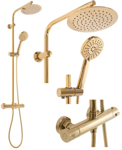 Душевая система Rea Bliss Gold P8806