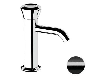 Смеситель для раковины Remer Element ET12CFP, черный брашированный хром