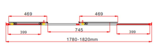 Душевая дверь Vincea Garda VDS-1G2180CL