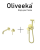 Гигиенический душ со смесителем Oliveeka OL-829902+88869017-BG, золотой матовый