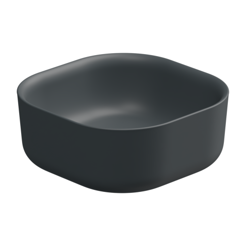 Раковина накладная 42 см GSG Ceramic Design Hit! HILAVQU42028, Ebano Matt