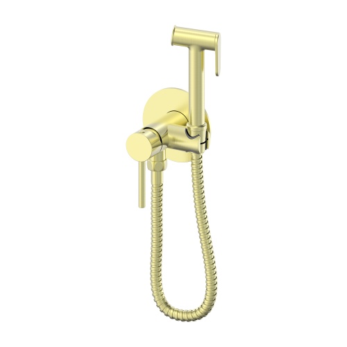 Гигиенический душ со смесителем Oliveeka OL-829902+88139017-BG, золотой матовый