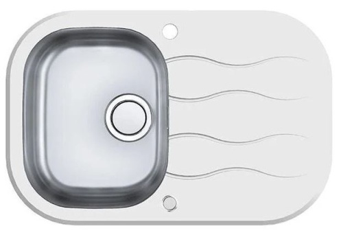 Мойка для кухни Alveus WAVE UP 20 белый 760x500 1123813