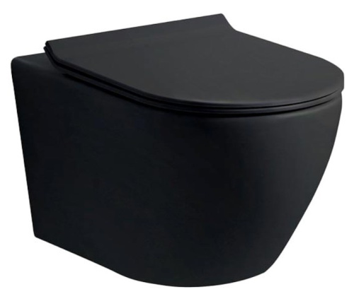 Унитаз подвесной Nemo 882-2YB matte black