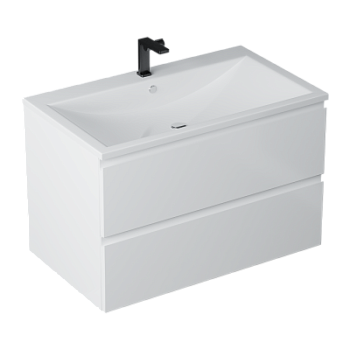 Тумба подвесная Vela Мира 80П под Alice (белый глянец) TU14774