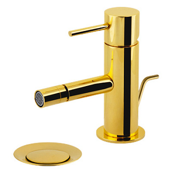 Смеситель для биде Remer X Style X20DO, золото глянцевое