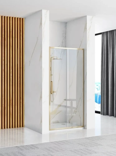 Душевая дверь Rea Rapid Slide gold 120 K5614