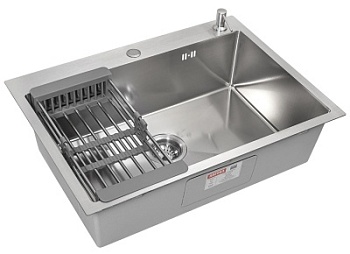 Комплект Arfeka Eco AR мойка 700*500, коландер, дозатор satin decor millet grains