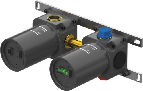 Скрытая часть горизонтальная на 2 выхода Remer WBOX92Z