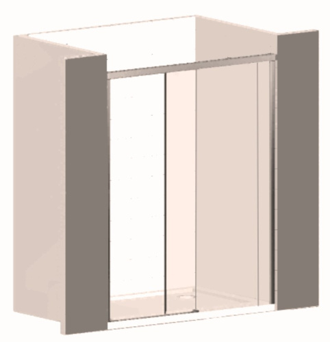 Душевая дверь Vincea Como VPS-1C140CL