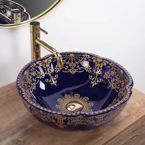 Умывальник Rea Marina Blue U3300