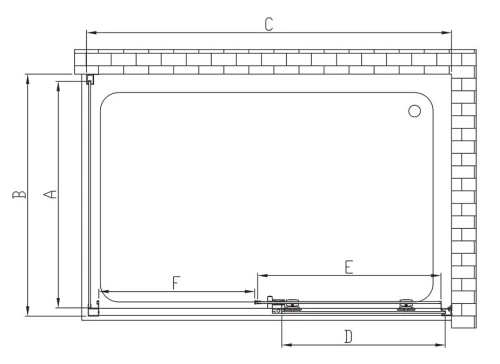 Душевой уголок Vincea Soft VSR-3SO1016CL
