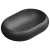 Раковина накладная 60x42 см GSG Ceramic Design Petra PELAV60003, черный матовый