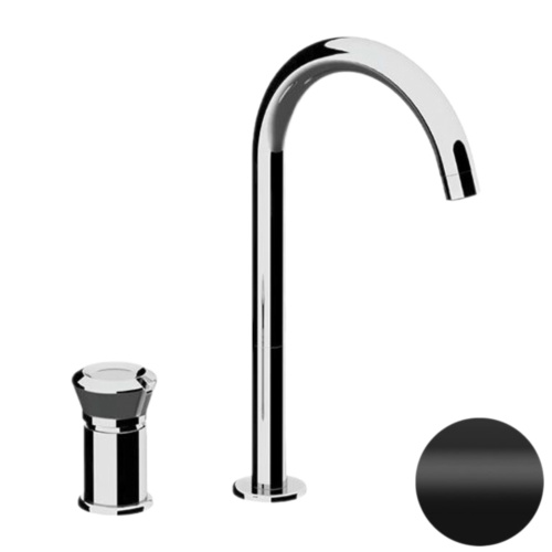 Смеситель для раковины Remer Element ET57LNO, черный матовый