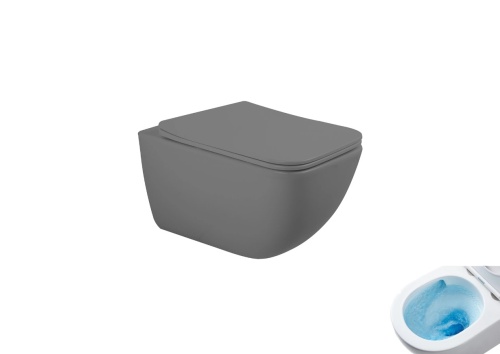 Унитаз подвесной Gid Tr2143TF-Dgm