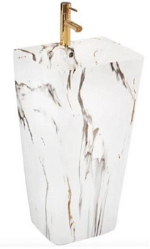 Умывальник Rea Aris Marble U6906