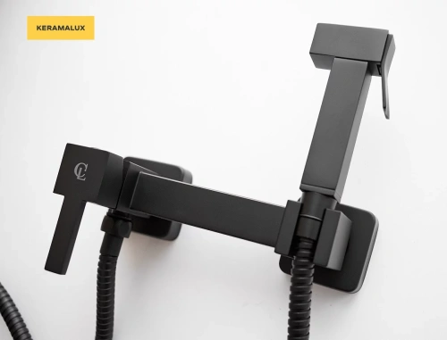 Гигиенический душ CeramaLux DBS/001 черный матовый