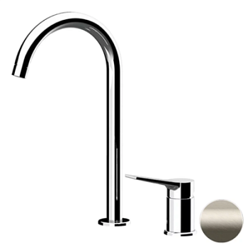 Смеситель для раковины Remer Slash SL57LXV, сталь