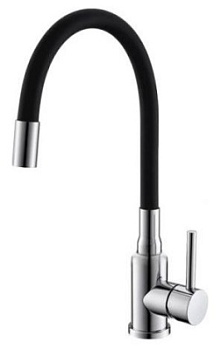 Смеситель для кухни Alveus FLEXA BLACK CHR 1147027