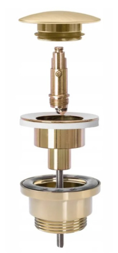 Донный клапан для раковины Rea Gold matt A8585 универсальный