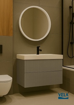 Тумба подвесная Vela Маргарита 60П под Classica (серый) TU6337