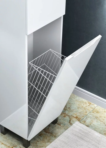 Пенал напольный Vela Верона 40НБК (бельевая корзина) петли левые RS633481