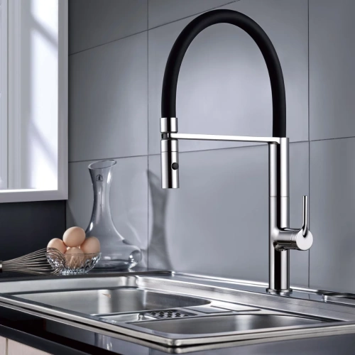 Смеситель для кухни Vincea VKF-114CH