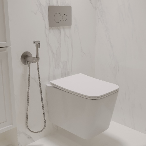 Комплект Oliveeka инсталляция OL-MQ-003 с унитазом OL-5014 и кнопкой OL-R22-BN