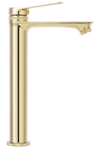 Смеситель для умывальника Rea Viral Gold B2023