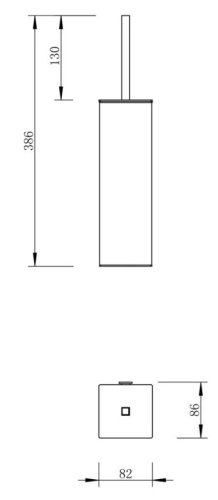 Ёршик настенный Vivi Felice F0413 ORO