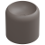 Раковина накладная 42 см GSG Ceramic Design Petra PELAVSECOLFS029, Tortora Matt