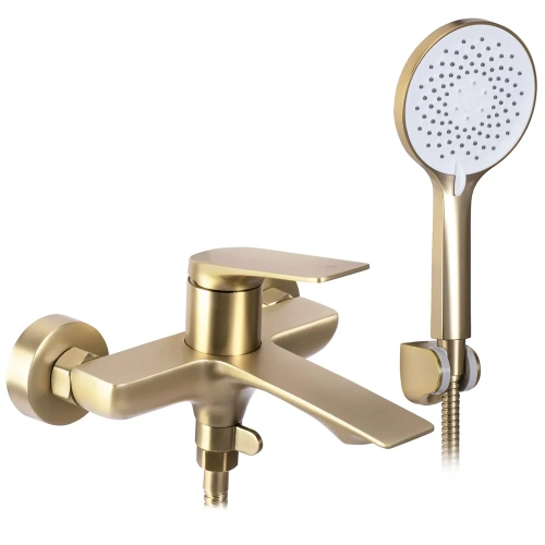 Смеситель для ванны Rea Avalon gold matt B2707