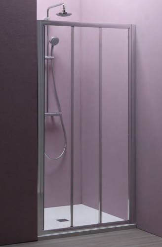 Душевая дверь Kolpa-San Luna TV3D/S 80 silver transparent 560050