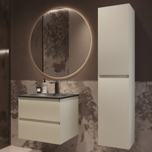 Тумба подвесная Vincea Welle 600 M.Beige Soft-touch VMC-2WL600MBG