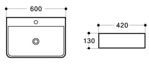 Умывальник Vincea VBS-303