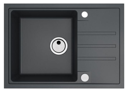 Мойка для кухни Alveus Granital INTERMEZZO 40 G91 CARBON 680x480x200 1144968