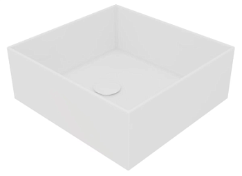 Раковина GSG Ceramic Design Box BXLA33001, белый матовый