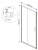 Душевая дверь Vincea Garda VDS-1G145CLGM