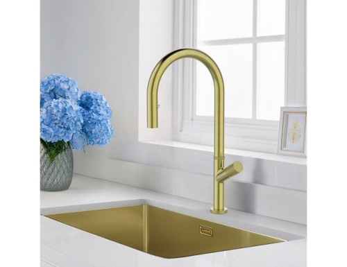 Смеситель для кухни Alveus SWAN-PS GOLD 1150776
