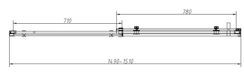 Душевой уголок Vincea Como-N VSR-4CN8015CL